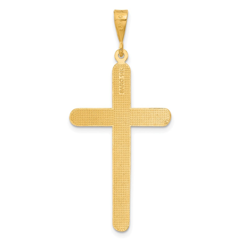 Gold Latin Cross Pendant