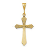 Gold Passion Cross Pendant