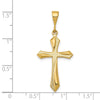 Gold Passion Cross Pendant