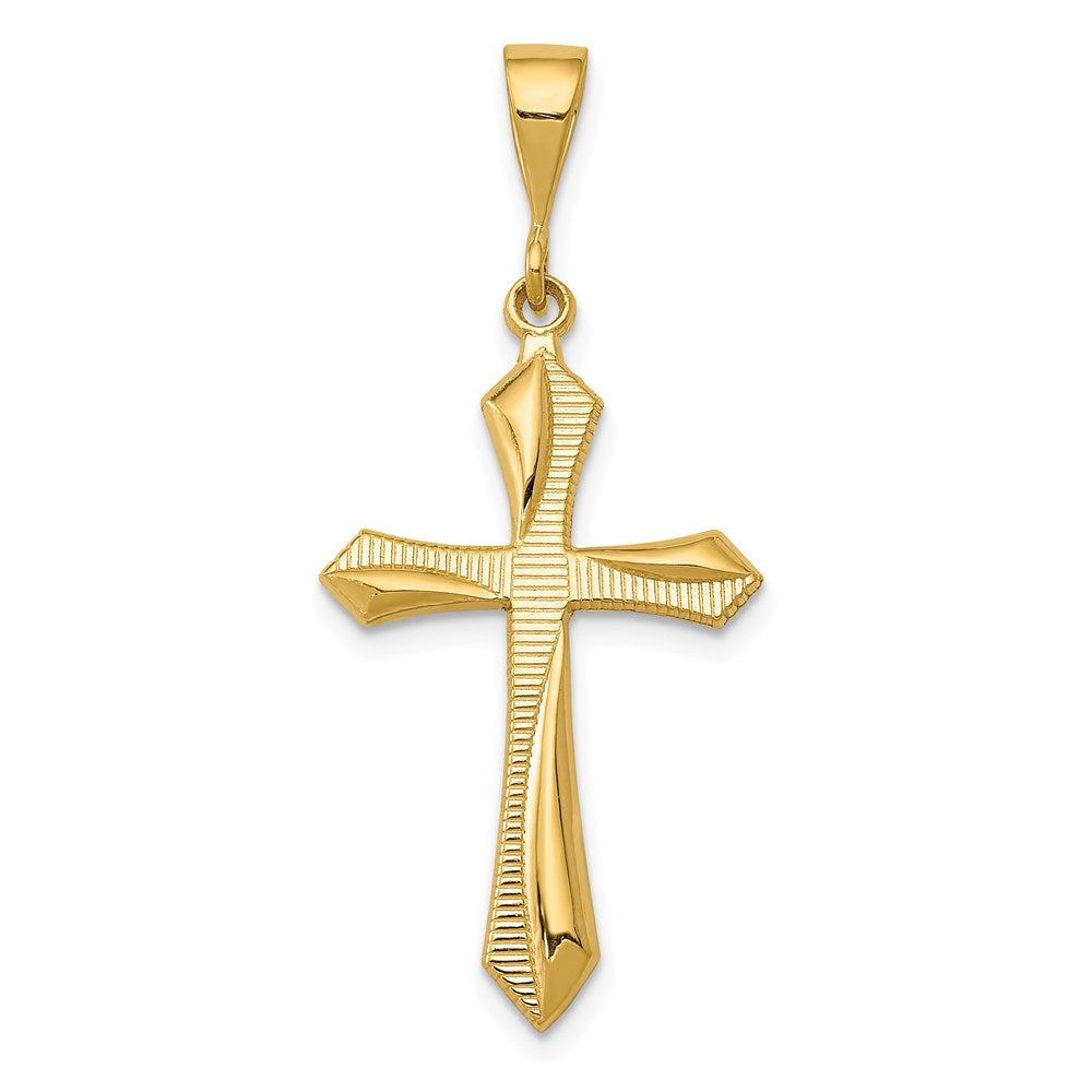 Gold Passion Cross Pendant