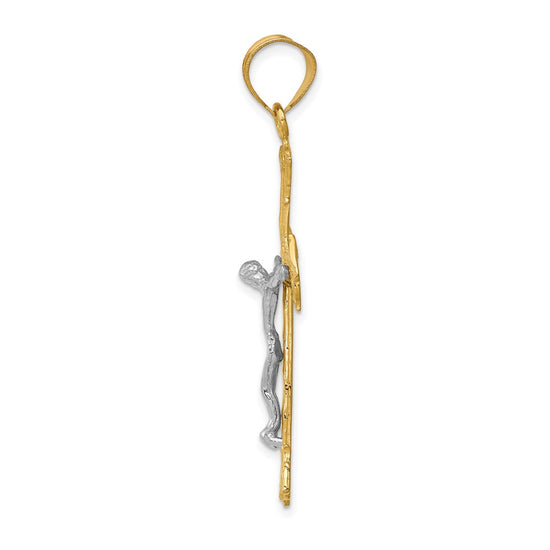 Gold INRI Crucifix Pendants