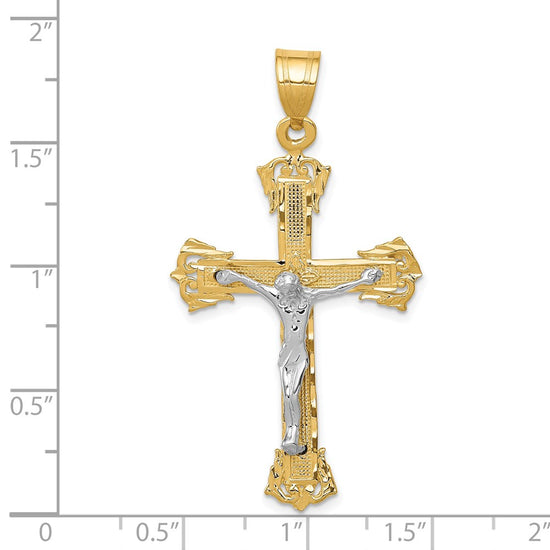 Gold INRI Crucifix Pendants