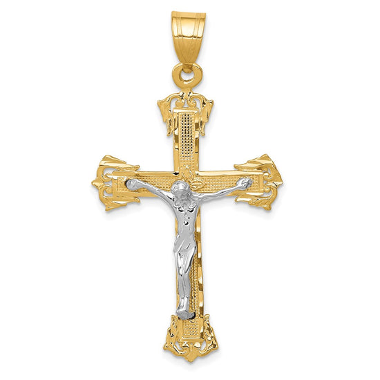 Gold INRI Crucifix Pendants