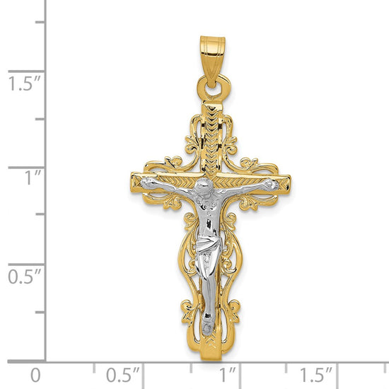 Gold INRI Crucifix Pendants