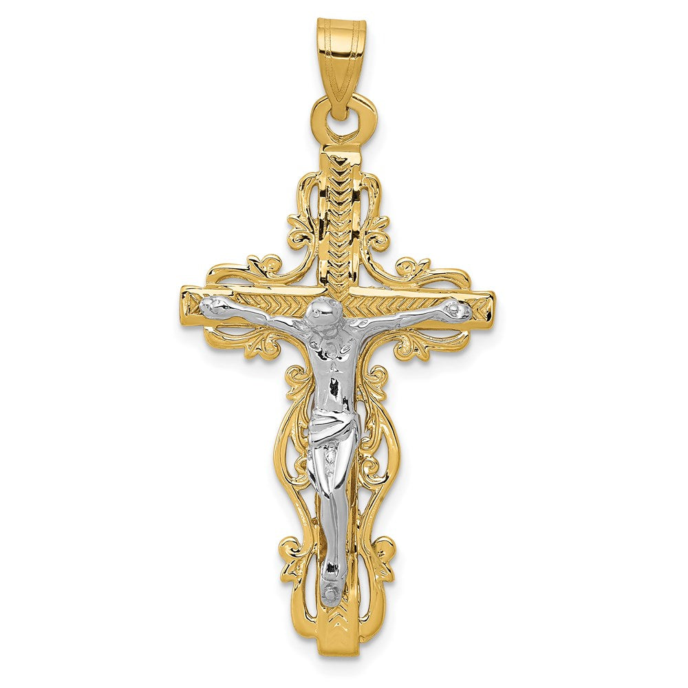 Gold INRI Crucifix Pendants