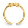 Gold Polished Toe Rings