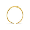 Gold Polished Toe Rings