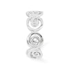 14k White Gold Scroll Toe Ring