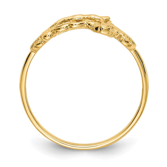 Gold Polished Religious Rings