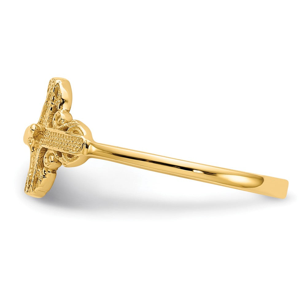 Gold Polished Religious Rings