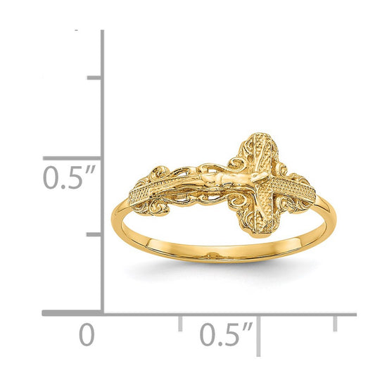 Gold Polished Religious Rings