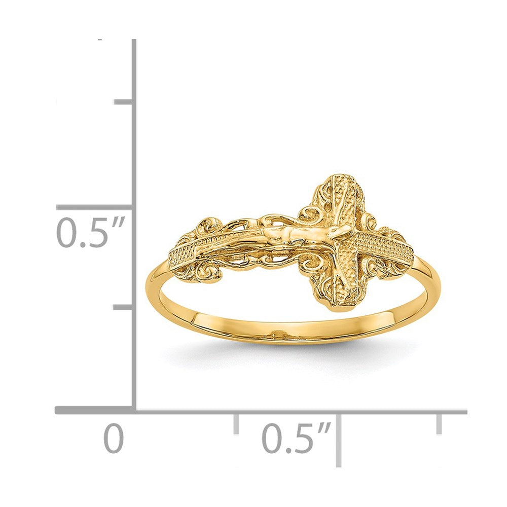Gold Polished Religious Rings