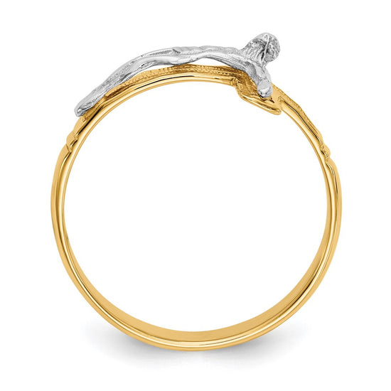 Gold Polished Religious Rings