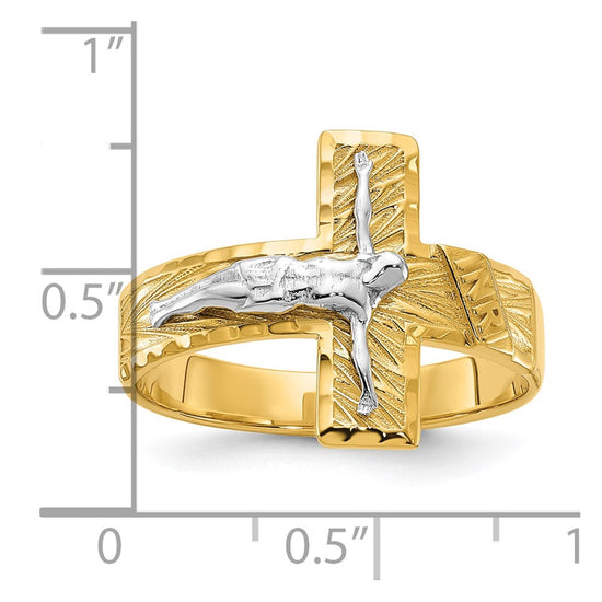 Gold Polished Religious Rings