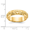 14k Mens Polished Claddagh Band