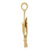 Gold Polished Graduation Pendants