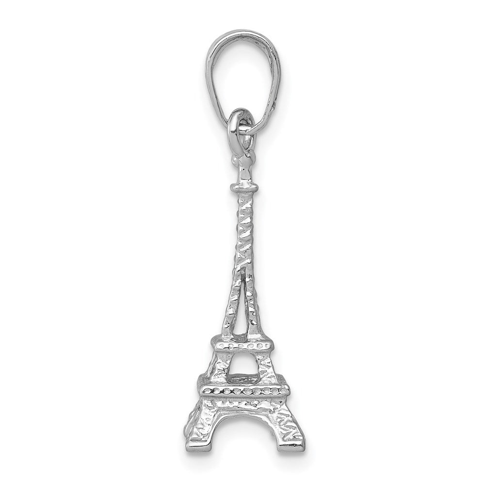 Gold Polished Eiffel Tower Pendants