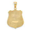 Gold Polished First Responder Pendants