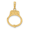 Gold Polished First Responder Pendants