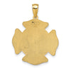Gold Polished First Responder Pendants