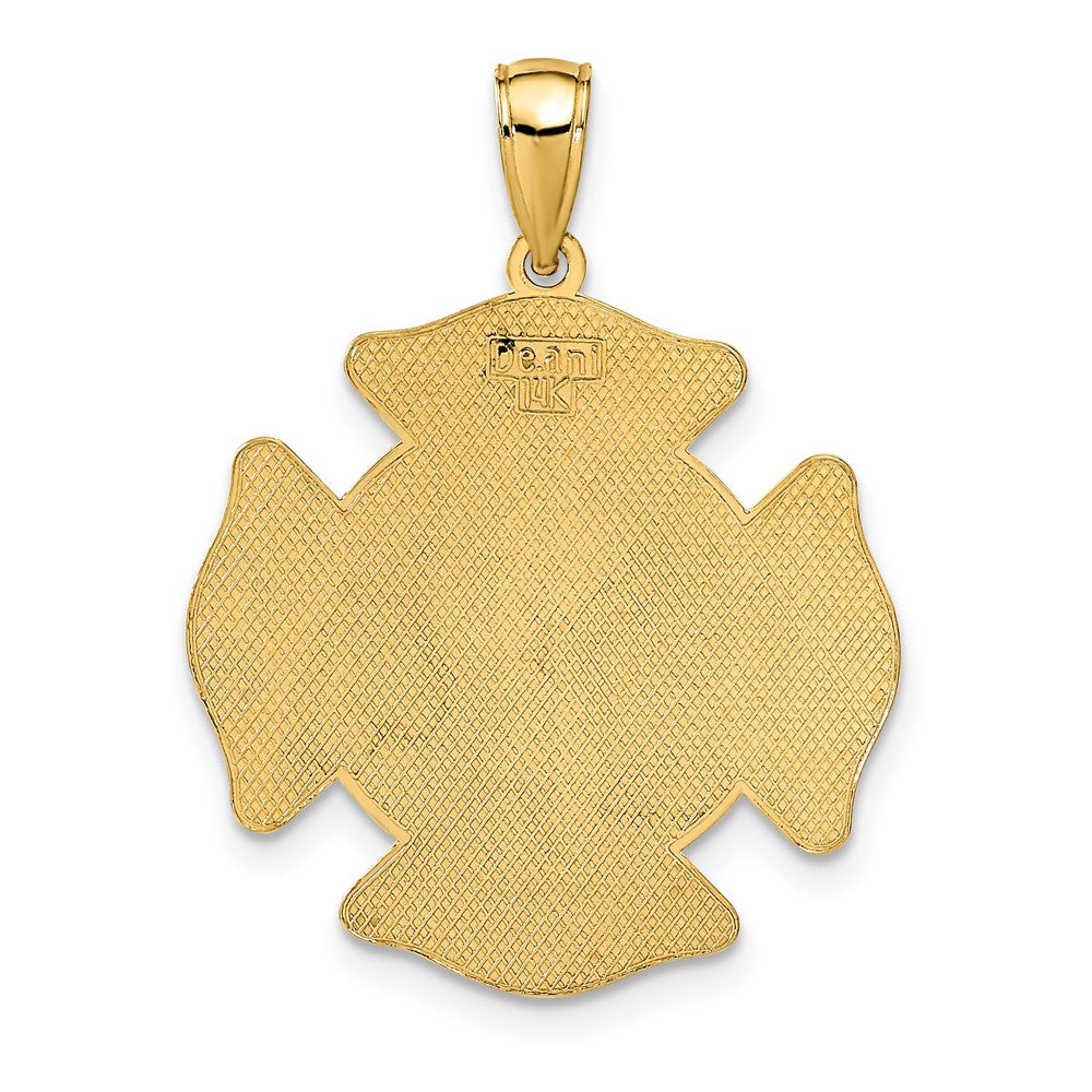 Gold Polished First Responder Pendants