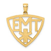 14k EMT Emergency Medical Technician Charm
