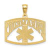 14k Cut-Out PARAMEDIC Charm