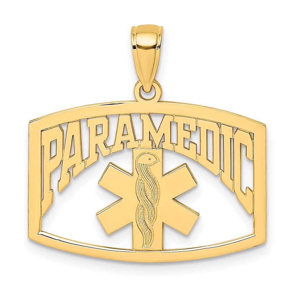 Gold Polished Medical Pendants
