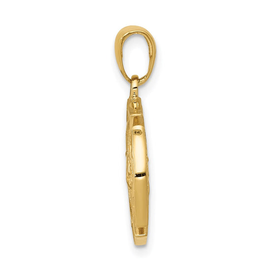 Gold Polished First Responder Pendants