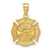 Gold Polished First Responder Pendants