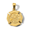 Gold Polished First Responder Pendants