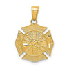 Gold Polished First Responder Pendants