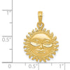 Gold Polished Celestial Pendants