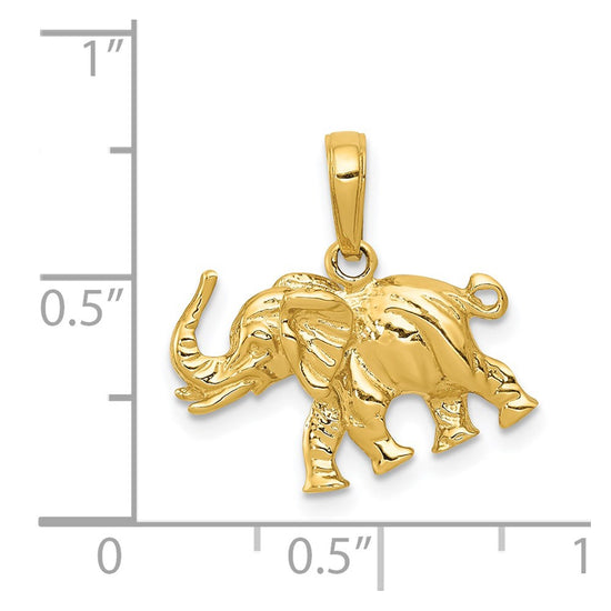 Gold Polished Jungle Animal Pendants