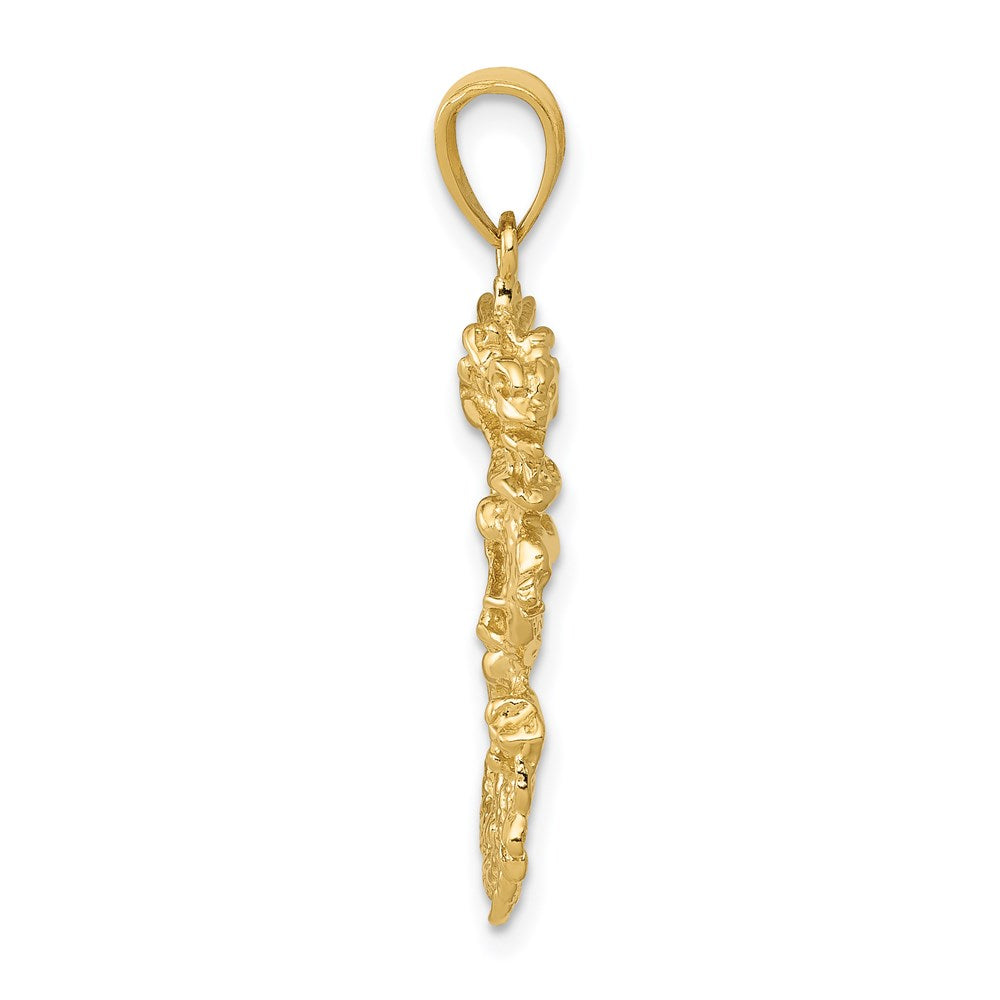 Gold Polished Dragon Pendants
