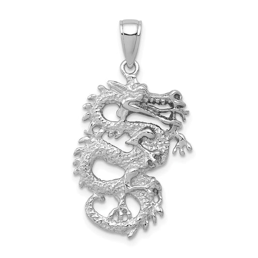 Gold Polished Dragon Pendants