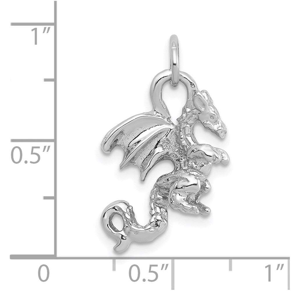 Gold Polished Dragon Pendants