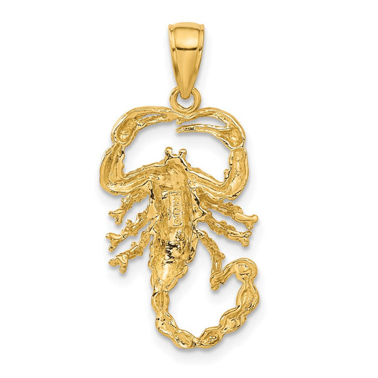 Gold Polished Reptile Pendants