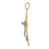 Gold INRI Crucifix Pendants