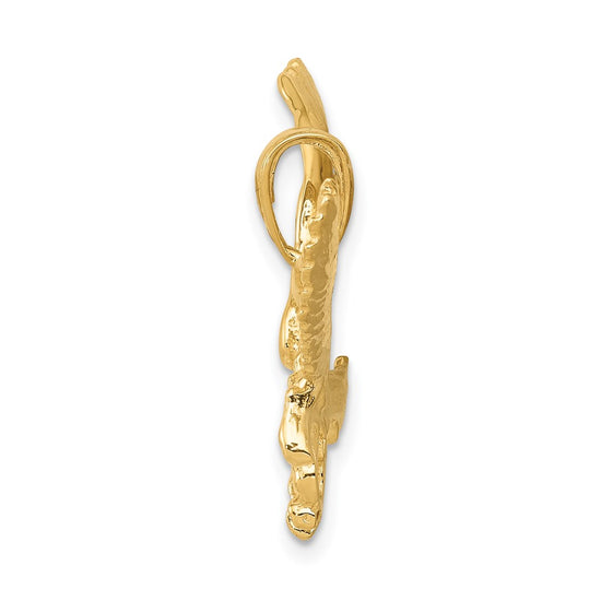 Gold Polished Eagle Pendants