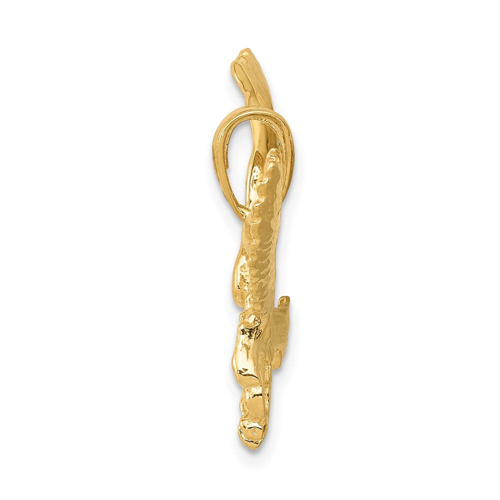 Gold Polished Eagle Pendants