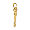 Gold Polished Eagle Pendants
