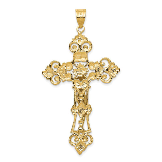 Gold INRI Crucifix Pendants
