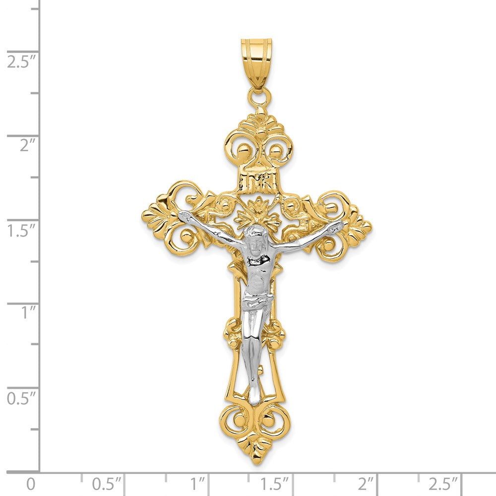 Gold INRI Crucifix Pendants