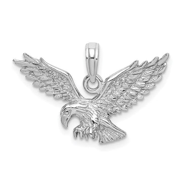 Gold Polished Eagle Pendants