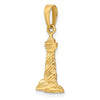 14k 3-D St. Augustine Lighthouse Pendant