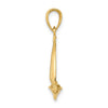 Gold Polished Sailboat Pendants