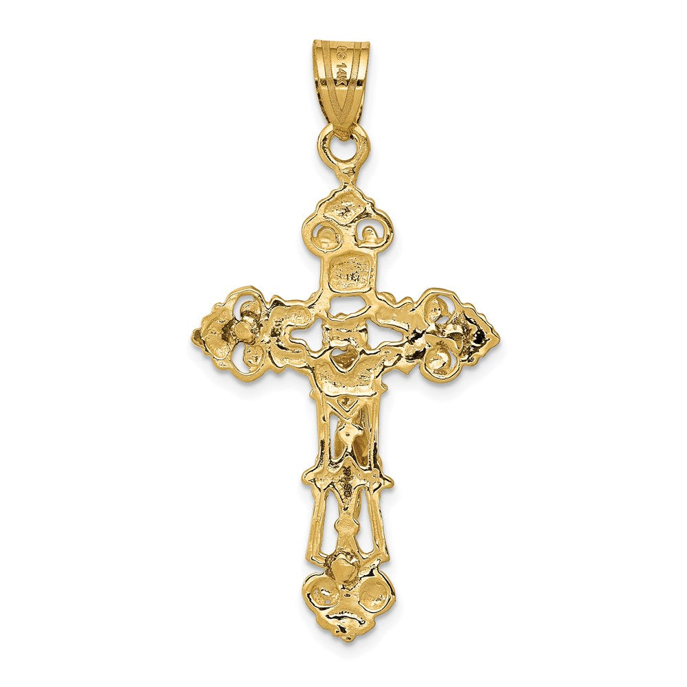 Gold INRI Crucifix Pendants