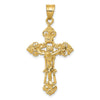 Gold INRI Crucifix Pendants