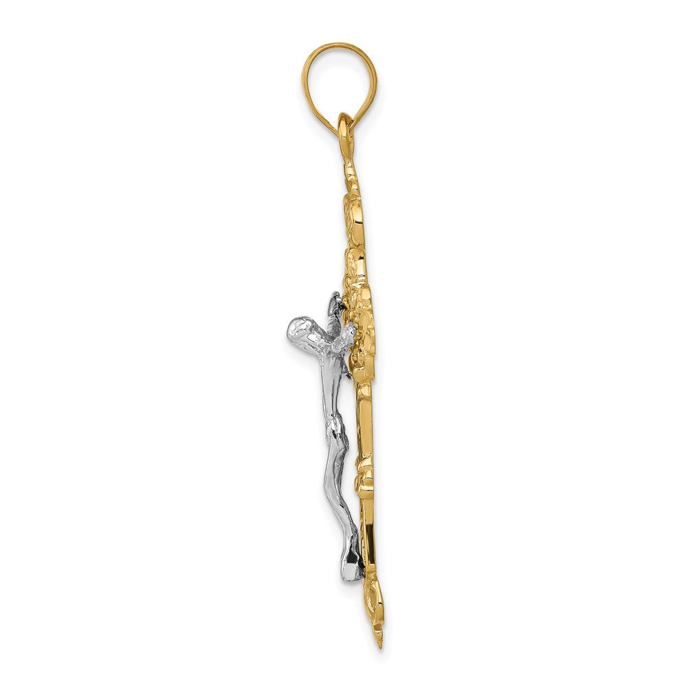 Gold INRI Crucifix Pendants